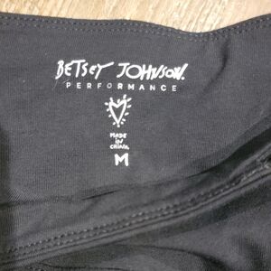 Betsey Johnson Performance Black leggins